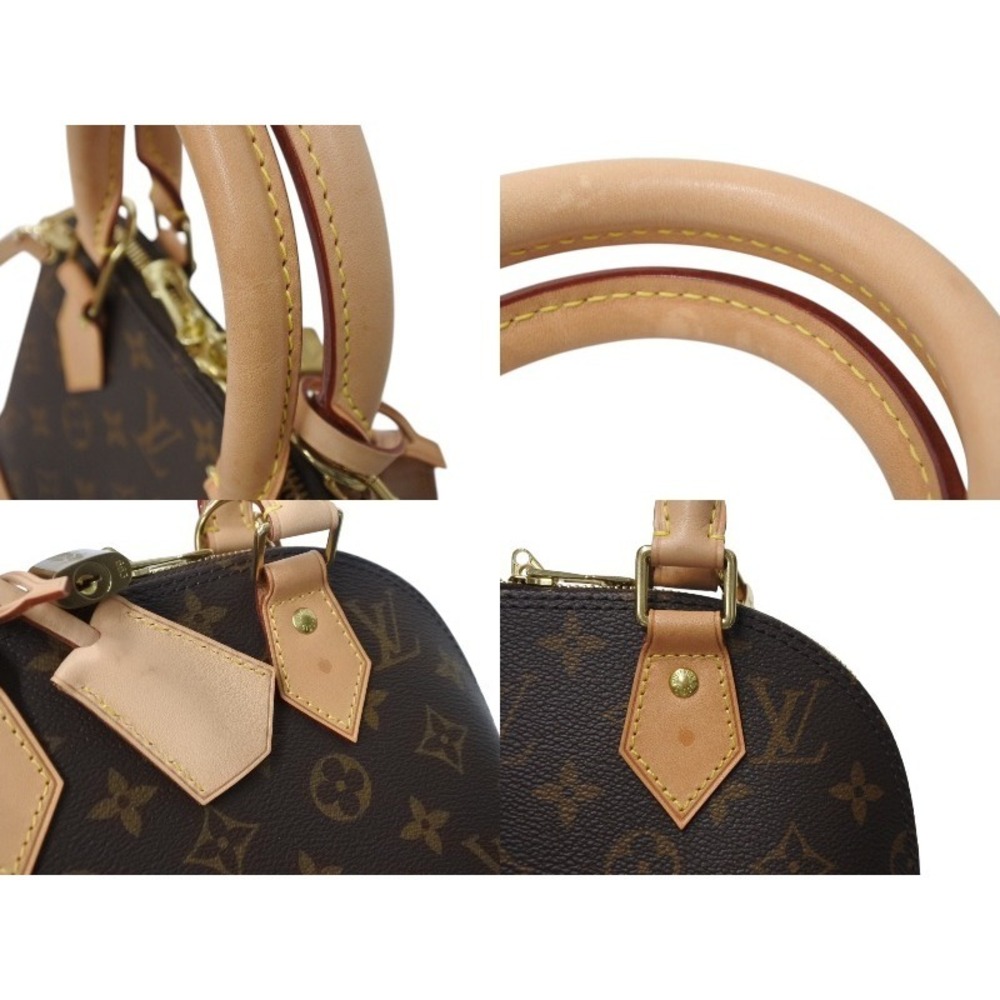 Louis Vuitton Alma handbag shoulder bag Monogram canvas leather - Picture 4 of 9